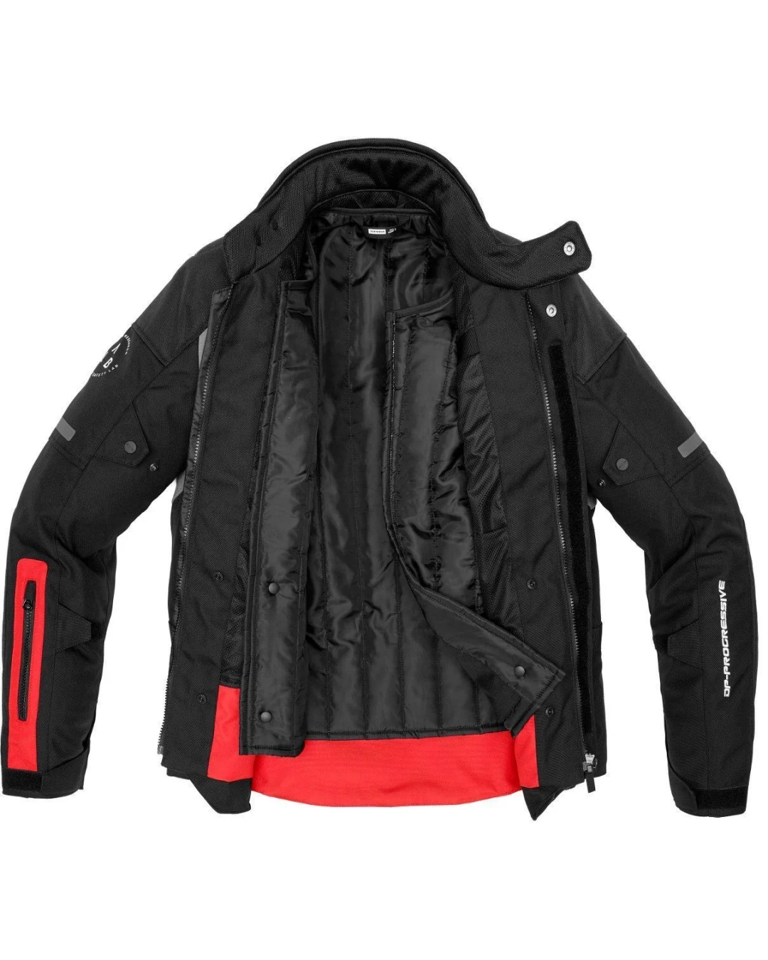 Текстилно мото яке SPIDI TRAVELER 3 BLACK/RED