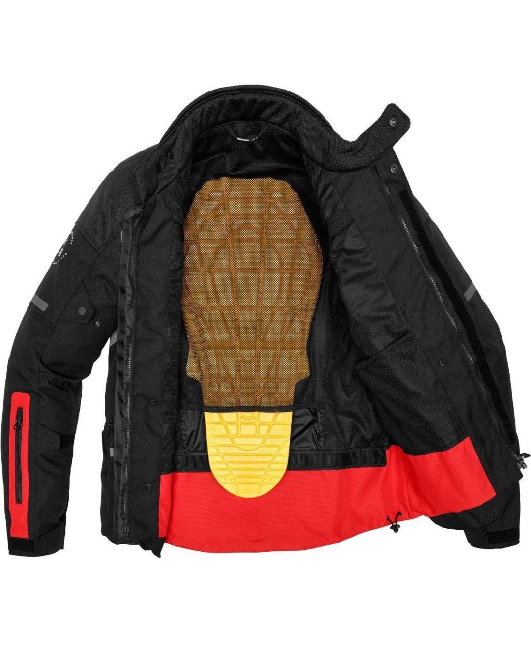 Текстилно мото яке SPIDI TRAVELER 3 BLACK/RED