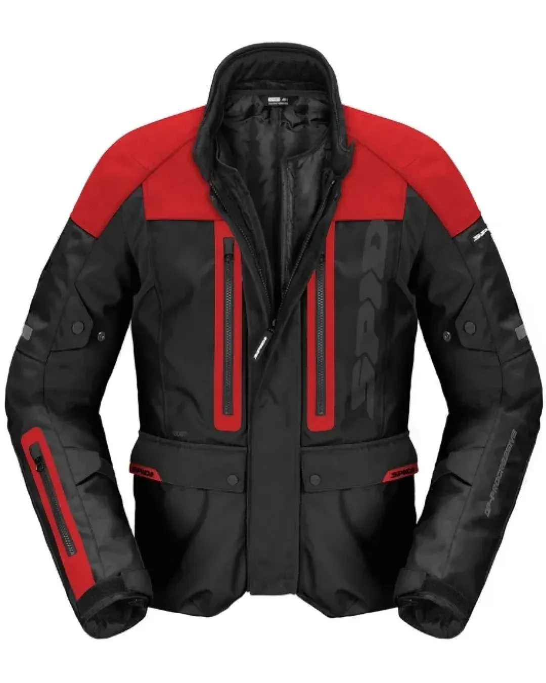 Текстилно мото яке SPIDI TRAVELER 3 EVO BLACK/RED