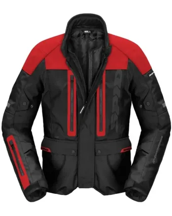 Текстилно мото яке SPIDI TRAVELER 3 EVO BLACK/RED
