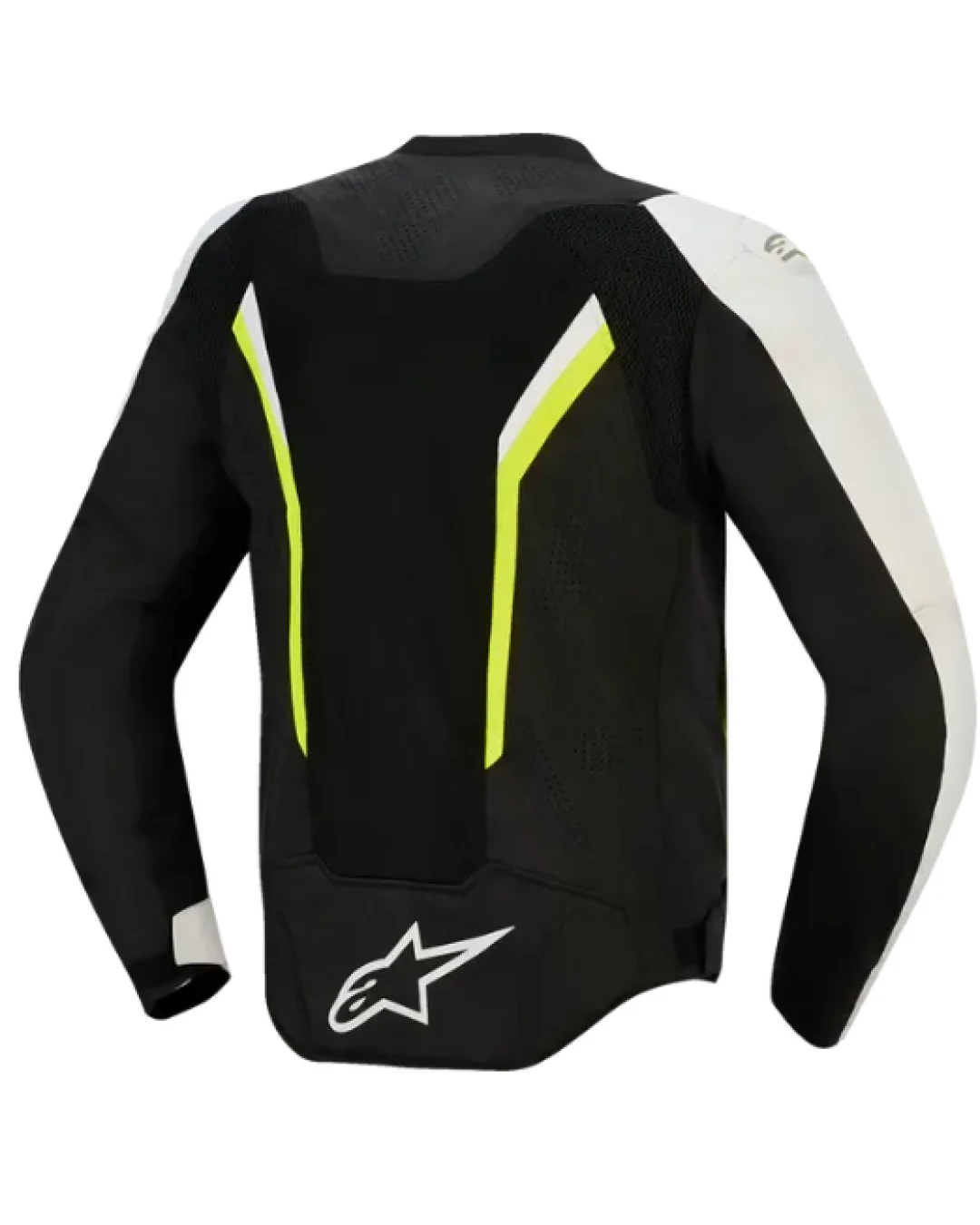 Текстилно яке ALPINESTARS AST AIR V3 BLACK/SILVER/YELLOW FLUO