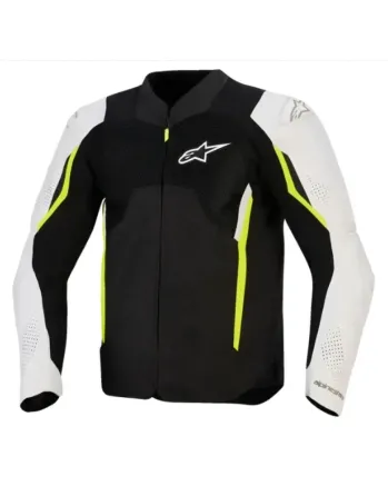 Текстилно яке ALPINESTARS AST AIR V3 BLACK/SILVER/YELLOW FLUO