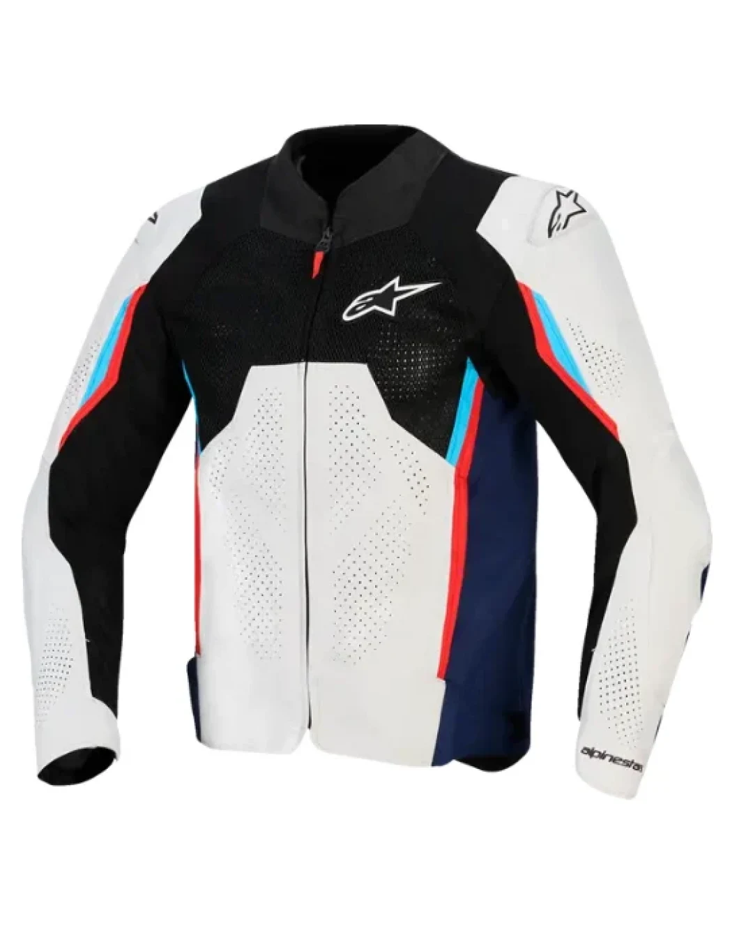 Текстилно яке ALPINESTARS AST AIR V3 SILVER/BLUE/RED