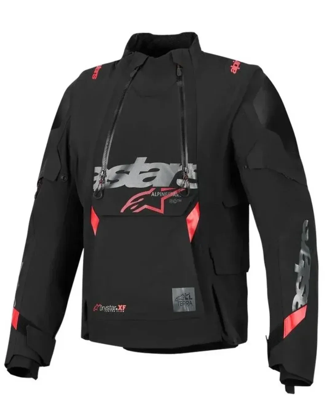 Текстилно яке ALPINESTARS HALO DRYSTAR HF Laminated BLACK/RED