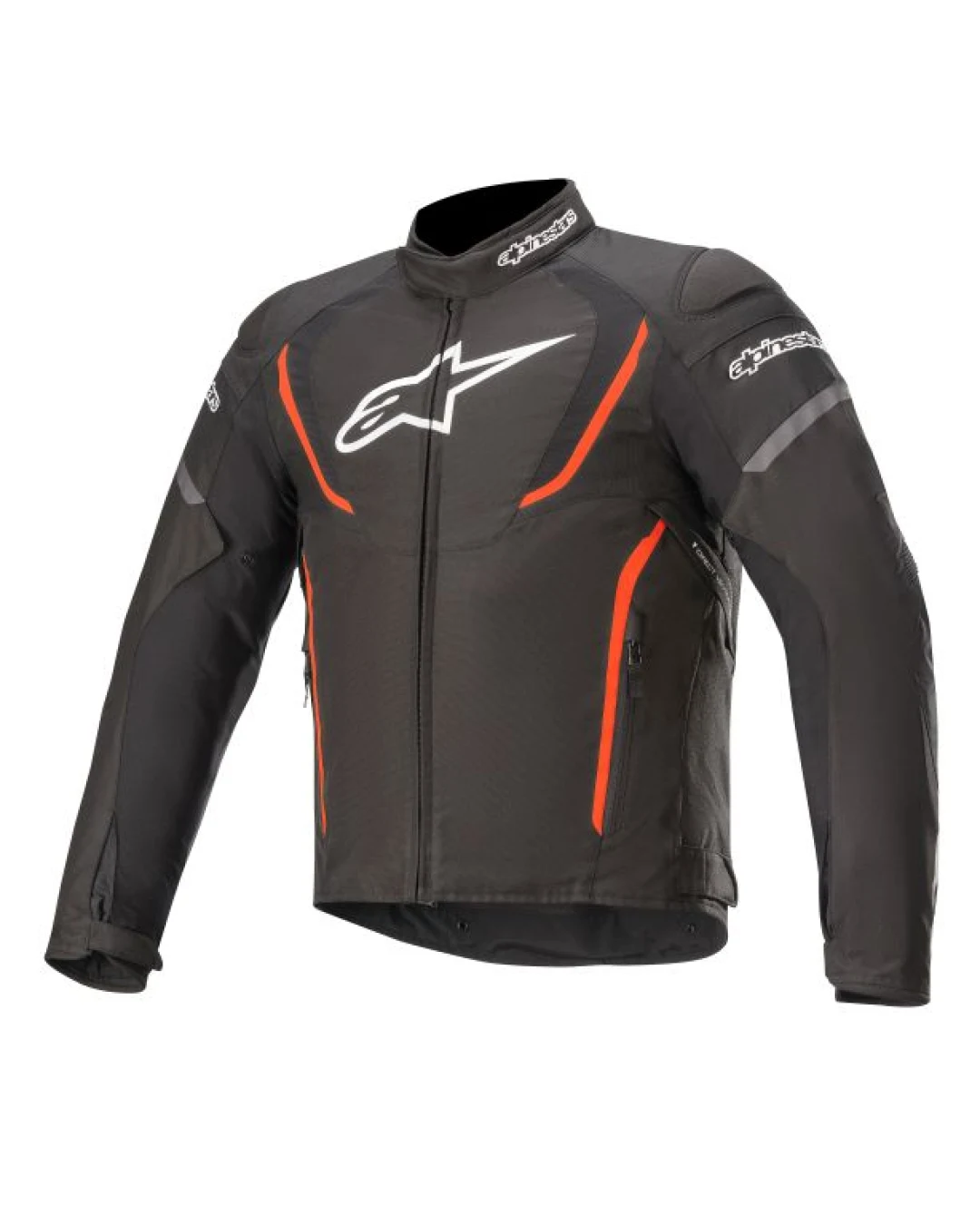 Текстилно яке ALPINESTARS T-JAWS V3 WATERPROOF BLACK/FLUO RED