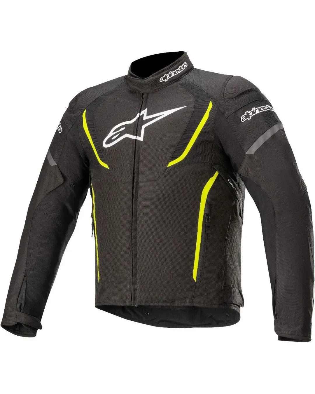 Текстилно яке ALPINESTARS T-JAWS V3 WATERPROOF BLACK//NEON YELLOW