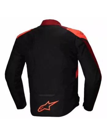 Текстилно яке ALPINESTARS T-JAWS V4 WATERPROOF BLACK/RED FLUO
