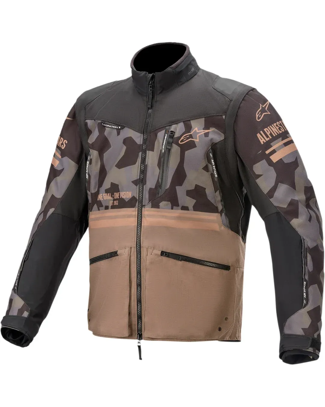 Текстилно яке ALPINESTARS Venture-R CAMO/SAND