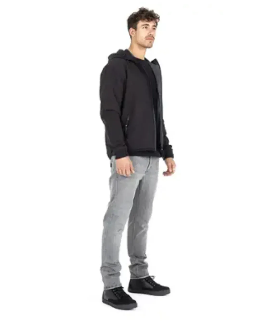Текстилно яке JOHN DOE HOOD XTM V3 RIP STOP SOFTSHELL BLACK