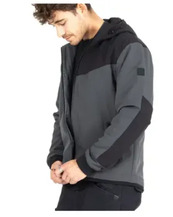 Текстилно яке JOHN DOE HOOD XTM V3 RIP STOP SOFTSHELL GRAY/BLACK