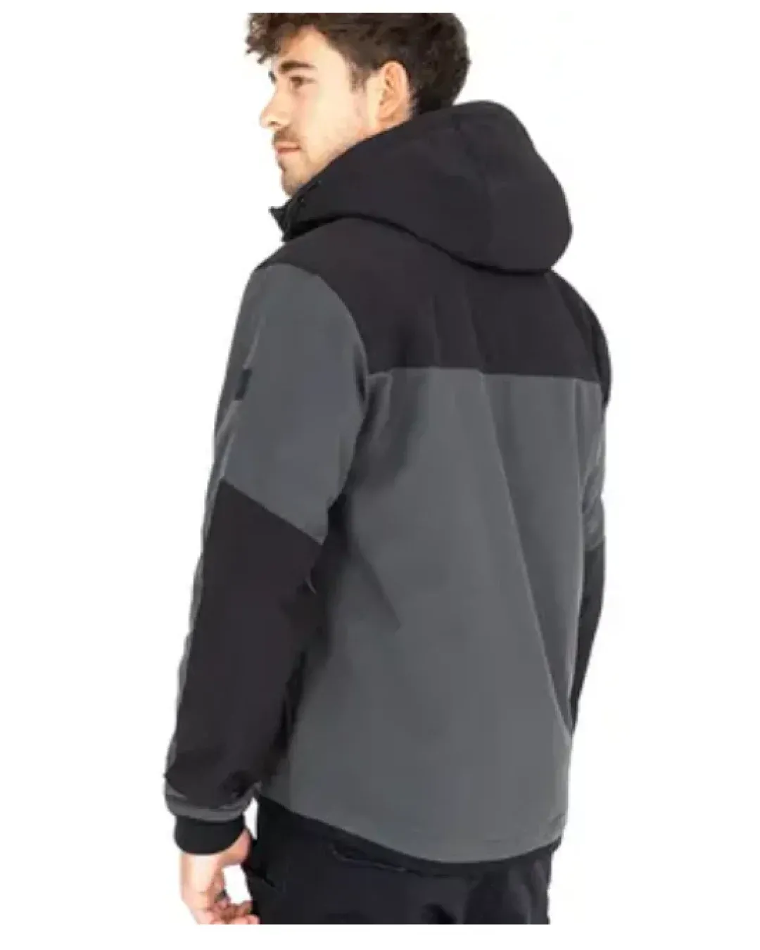 Текстилно яке JOHN DOE HOOD XTM V3 RIP STOP SOFTSHELL GRAY/BLACK
