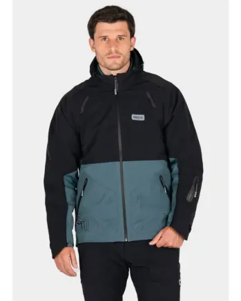 Текстилно яке KNOX MODRA WP BLACK/TEAL