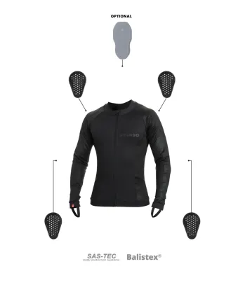 Текстилно яке Pando Moto Shell UH 03 Black