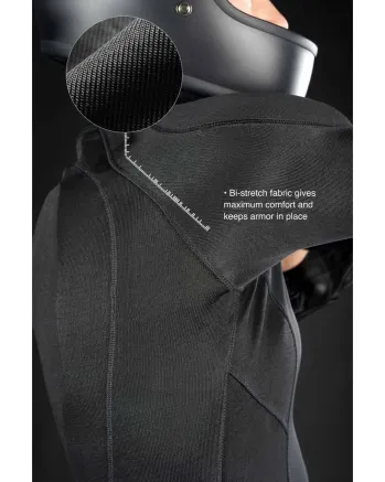 Текстилно яке Pando Moto Shell UH 03 Black