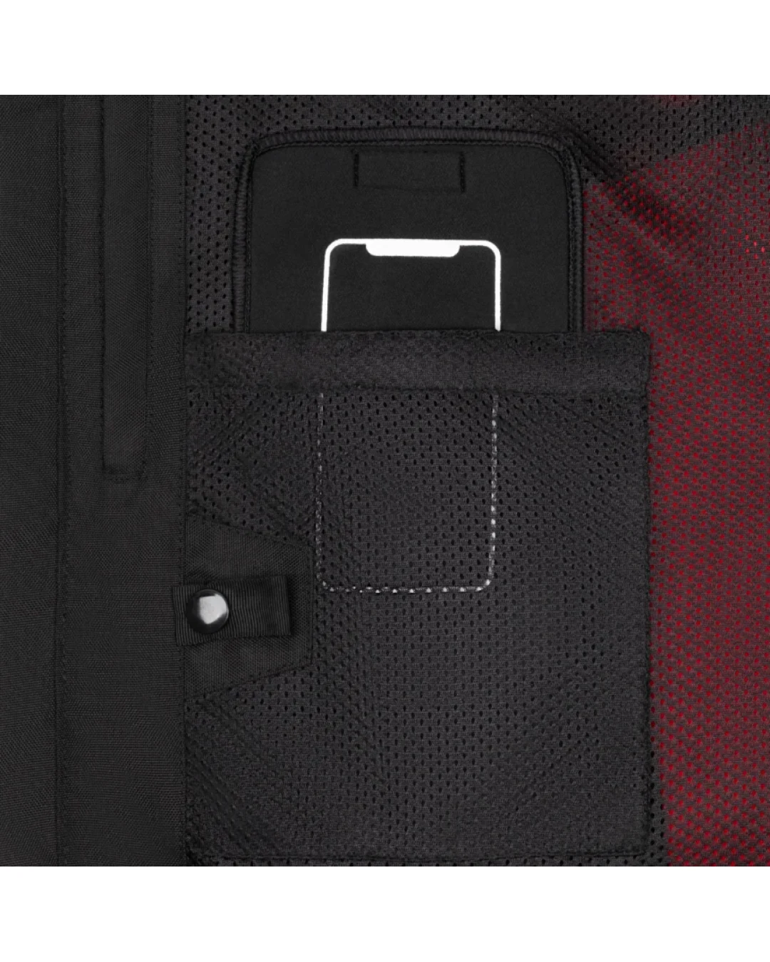 Текстилно яке SECA SUMMER WAY BLACK/RED