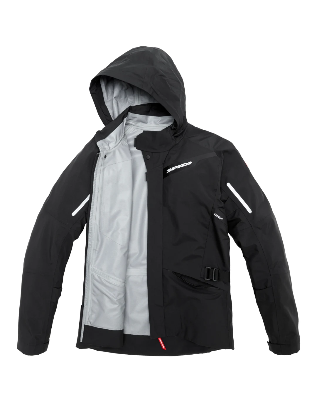 Текстилно яке за мотор  SPIDI Mission-T Shield Black