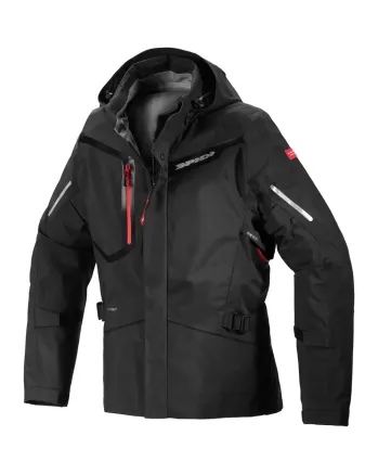 Текстилно яке за мотор  SPIDI Mission-T Shield Black