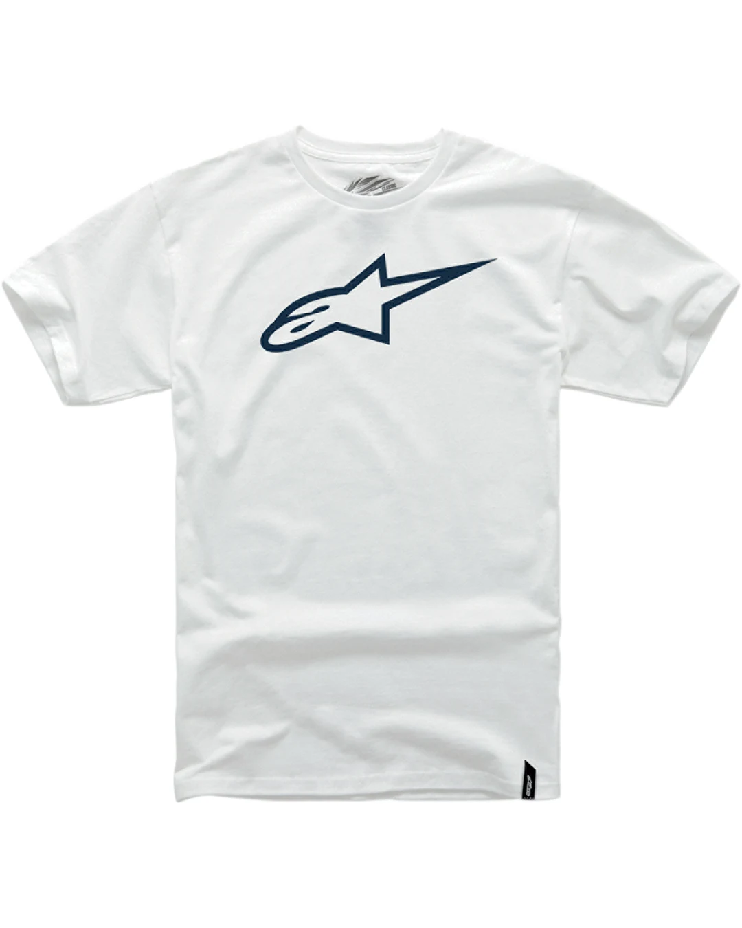 Тениска ALPINESTARS Ageless Classic WT/BK