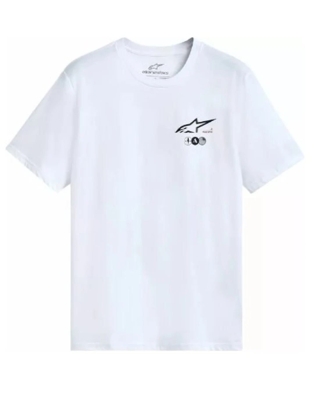 Тениска ALPINESTARS CSF ASYM WHT