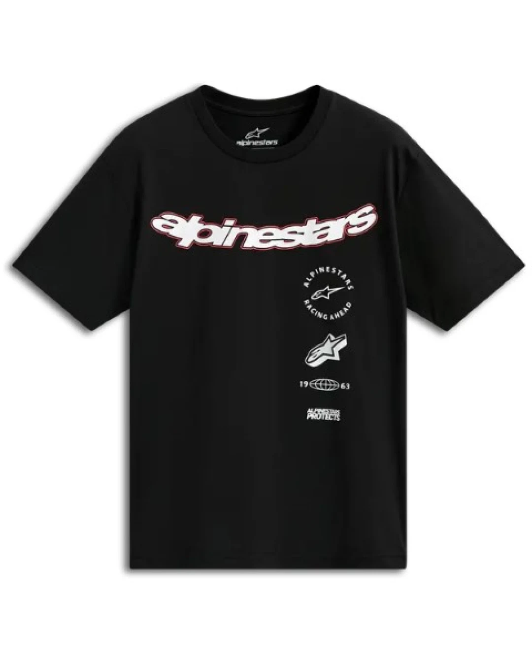 Тениска ALPINESTARS SS CSF ABUS BLACK