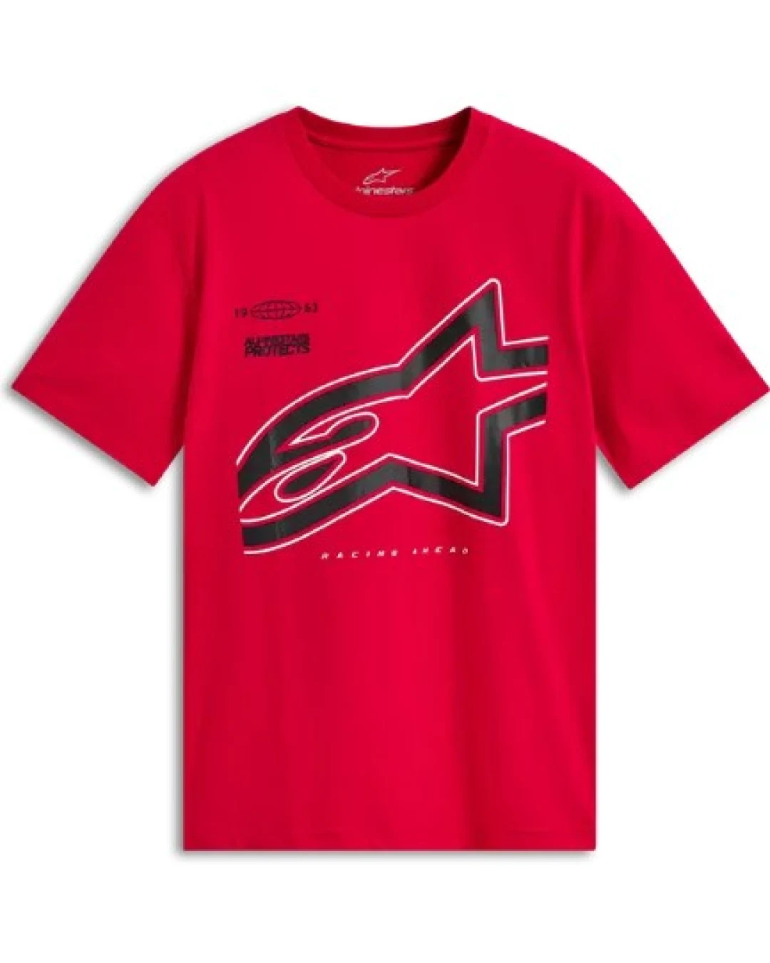 Тениска ALPINESTARS SS CSF AUTHORITY RED