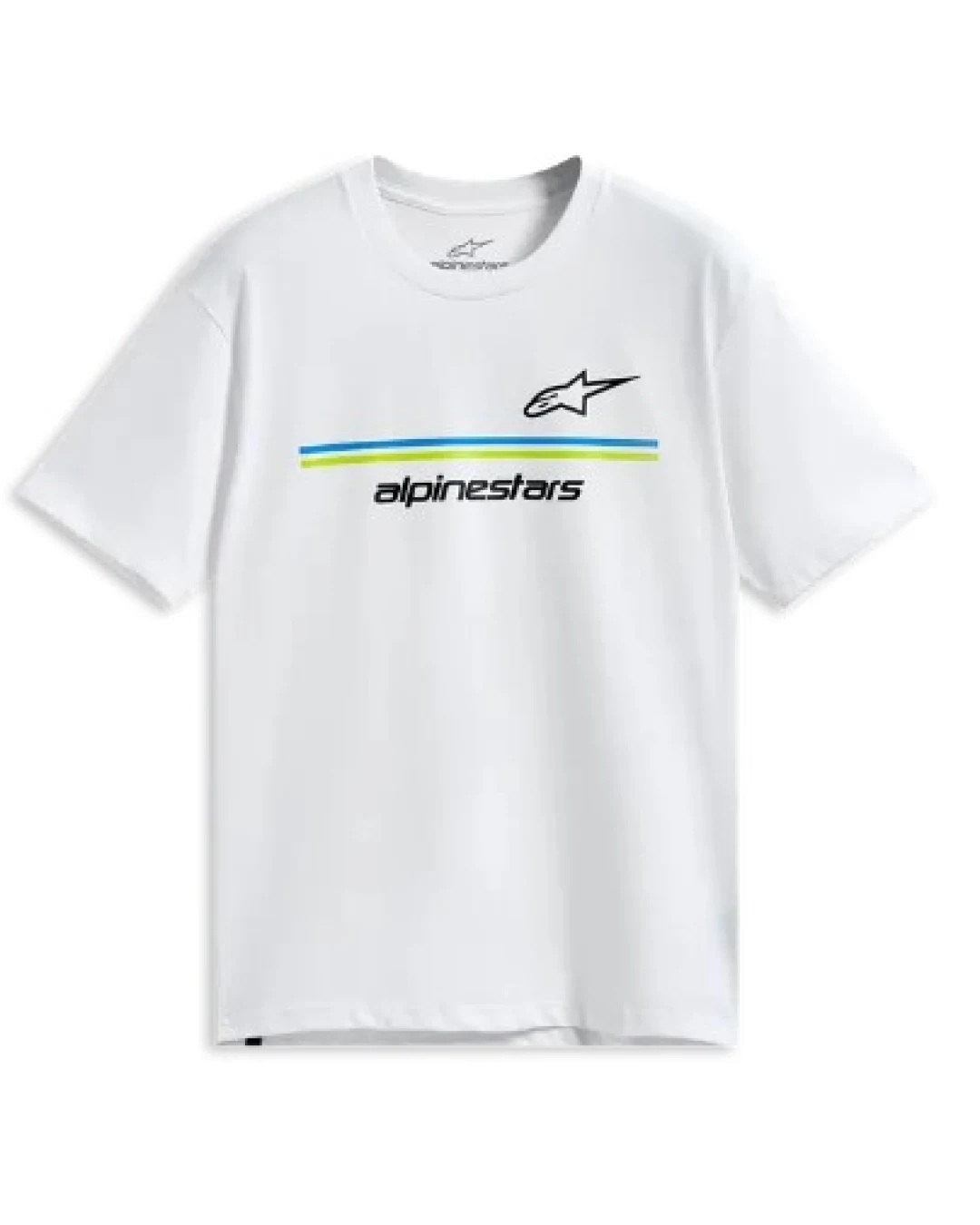 Тениска ALPINESTARS SS CSF LANES WHITE