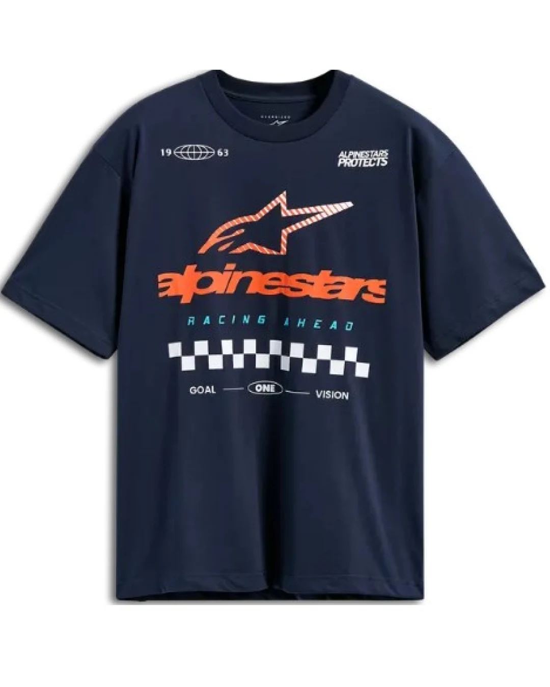 Тениска ALPINESTARS SS CSF OVERSIZED APLOMB NAVY