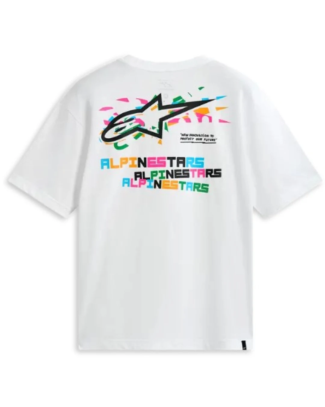 Тениска ALPINESTARS SS CSF OVERSIZED WILD WHITE