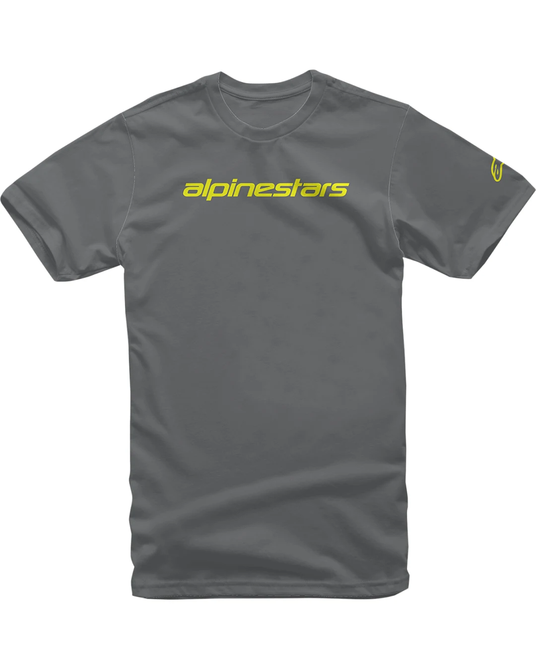 Тениска ALPINESTARS TEE LINEAR WORD GY/YL
