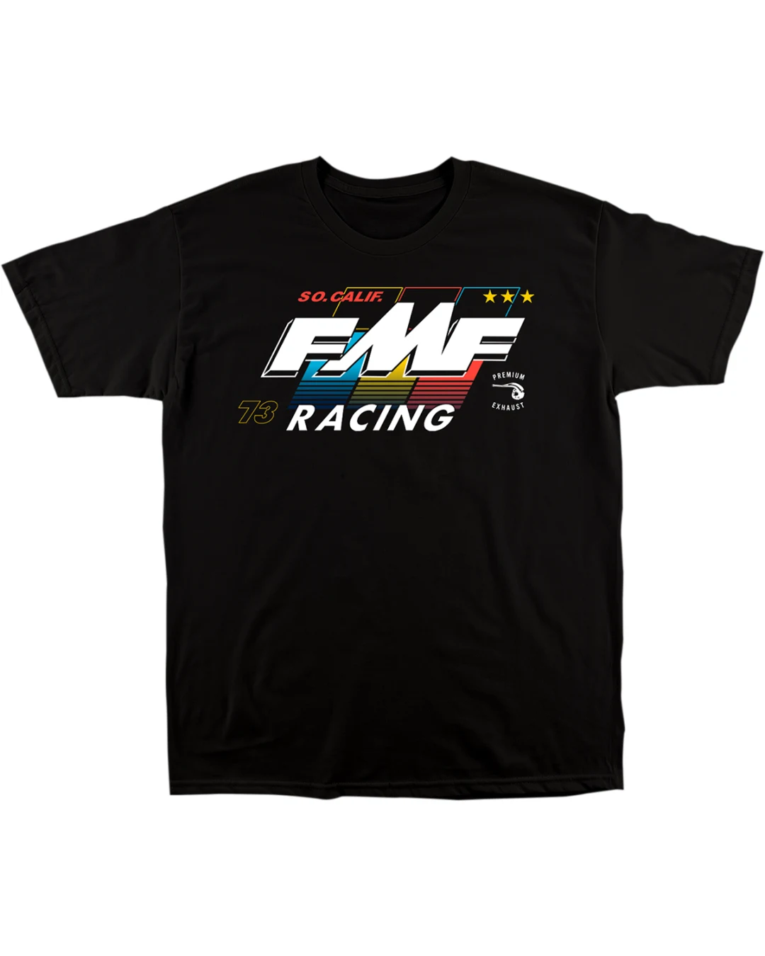 Тениска FMF TEE RETRO BLK