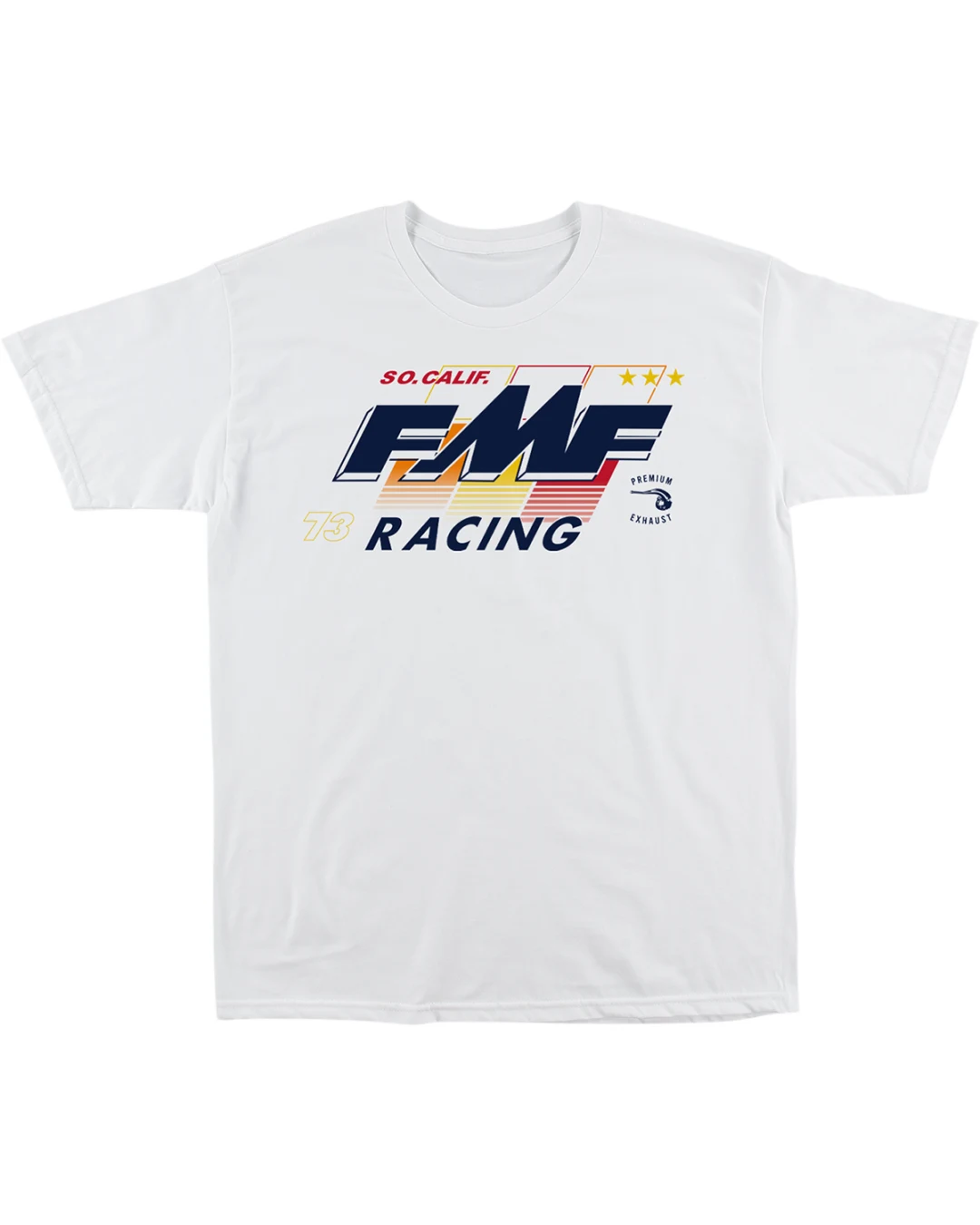 Тениска FMF TEE RETRO WH