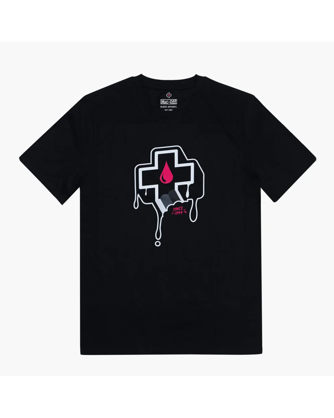 Тениска MUC-OFF MOUNTAIN CROSS BITE BLACK