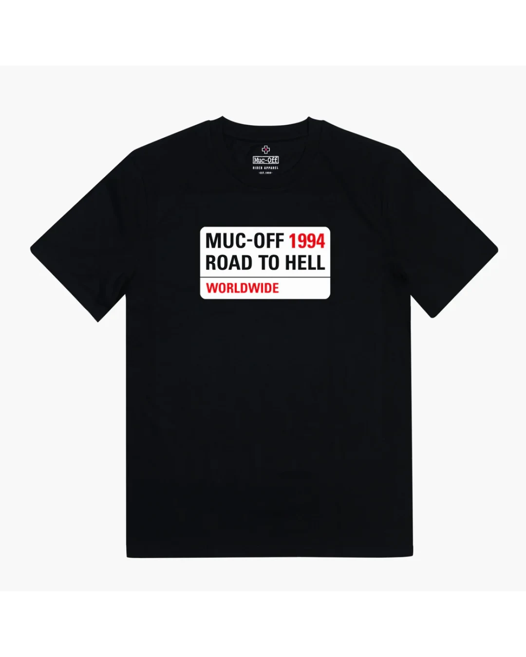 Тениска MUC-OFF ROAD TO HELL BLACK