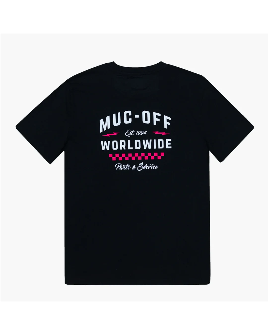 Тениска MUC-OFF WORLDWIDE BLACK