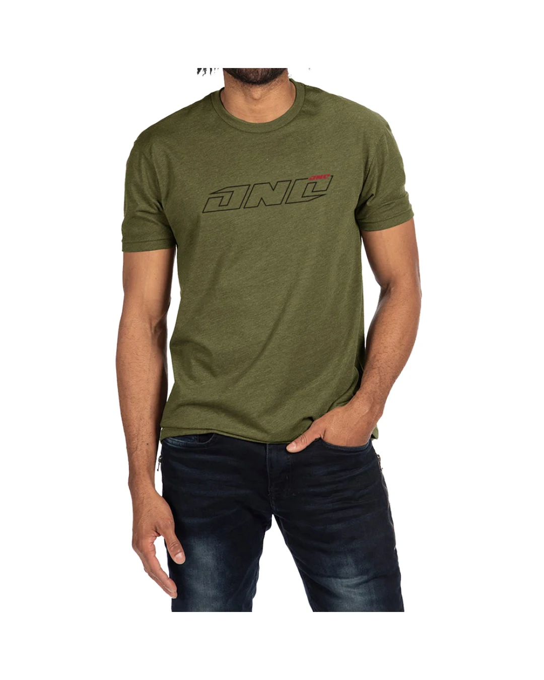 Тениска ONE INDUSTRIES HORIZON MILITARY GREEN