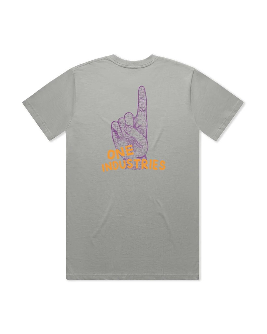 Тениска ONE INDUSTRIES UNO LIGHT GRAY