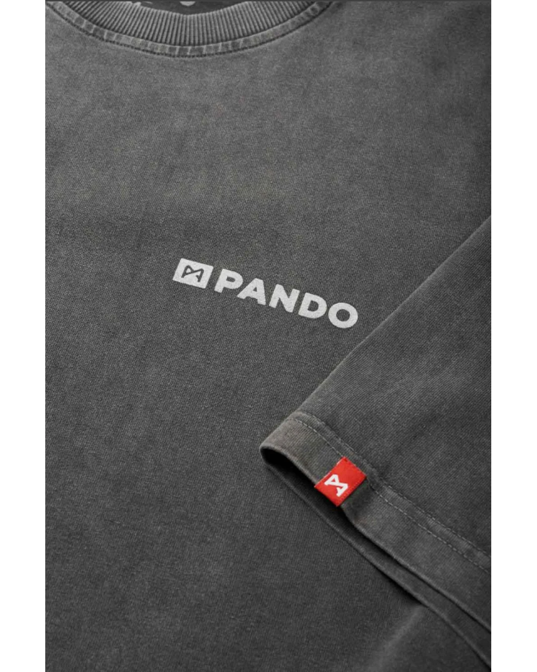 Тениска PANDO MOTO ALEX RUNA – ACID Washed Oversized