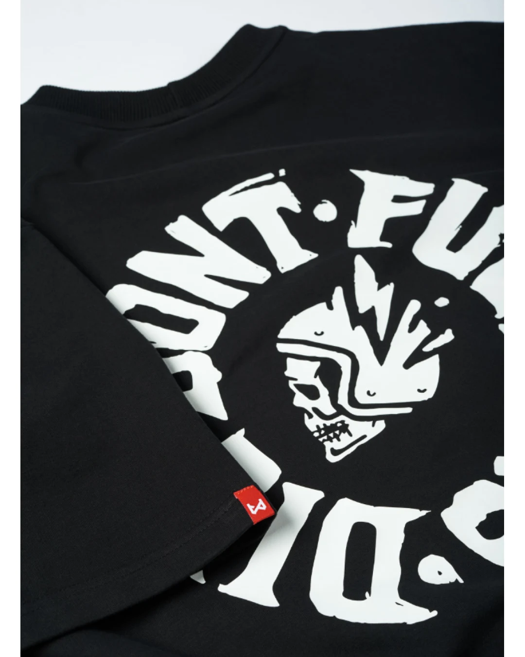 Тениска PANDO MOTO LUKE DON’T DIE BLACK – Oversized