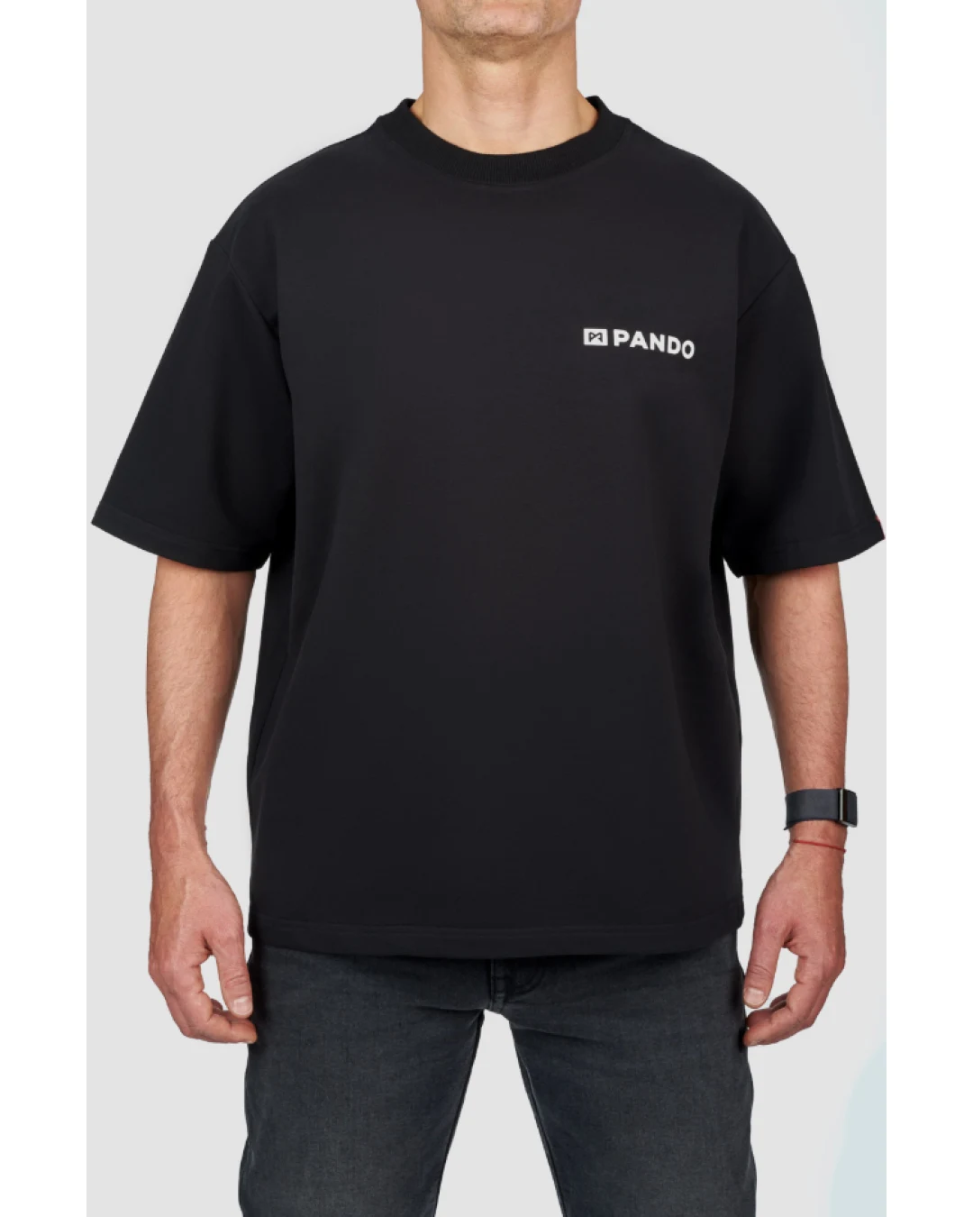 Тениска PANDO MOTO LUKE DON’T DIE BLACK – Oversized