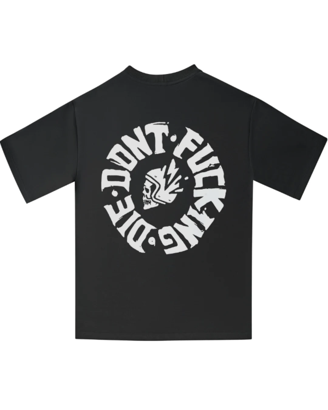 Тениска PANDO MOTO LUKE DON’T DIE BLACK – Oversized