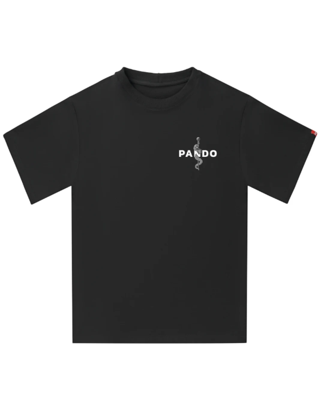 Тениска PANDO MOTO LUKE PAIN BLACK – Oversized