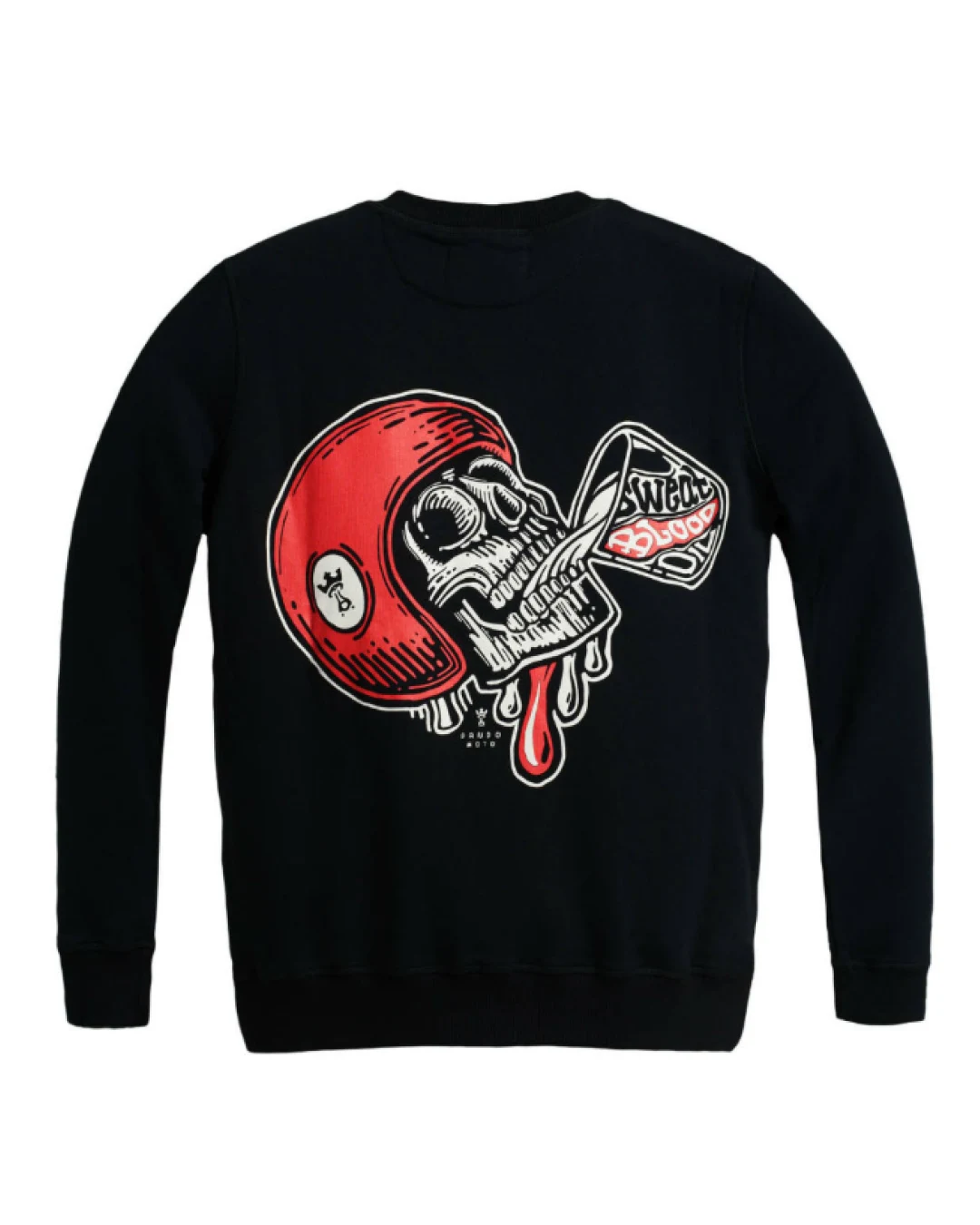 Тениска с дълъг ръкав PANDO MOTO JOHN SKULL 01 - Regular Fit
