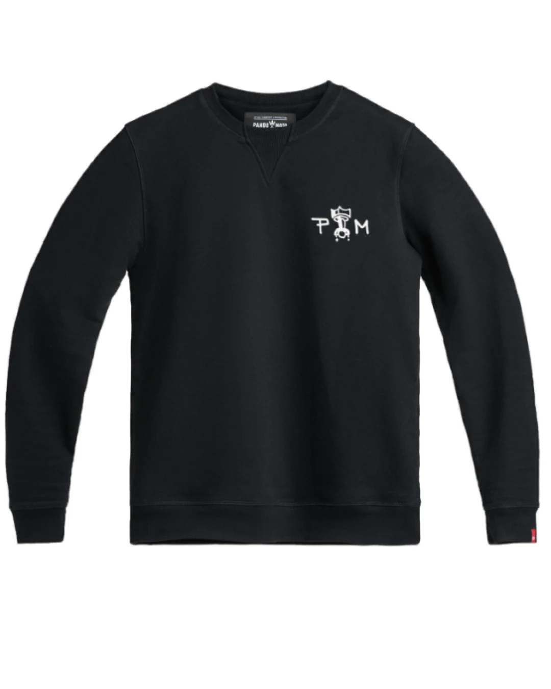 Тениска с дълъг ръкав PANDO MOTO JOHN SKULL 01 - Regular Fit