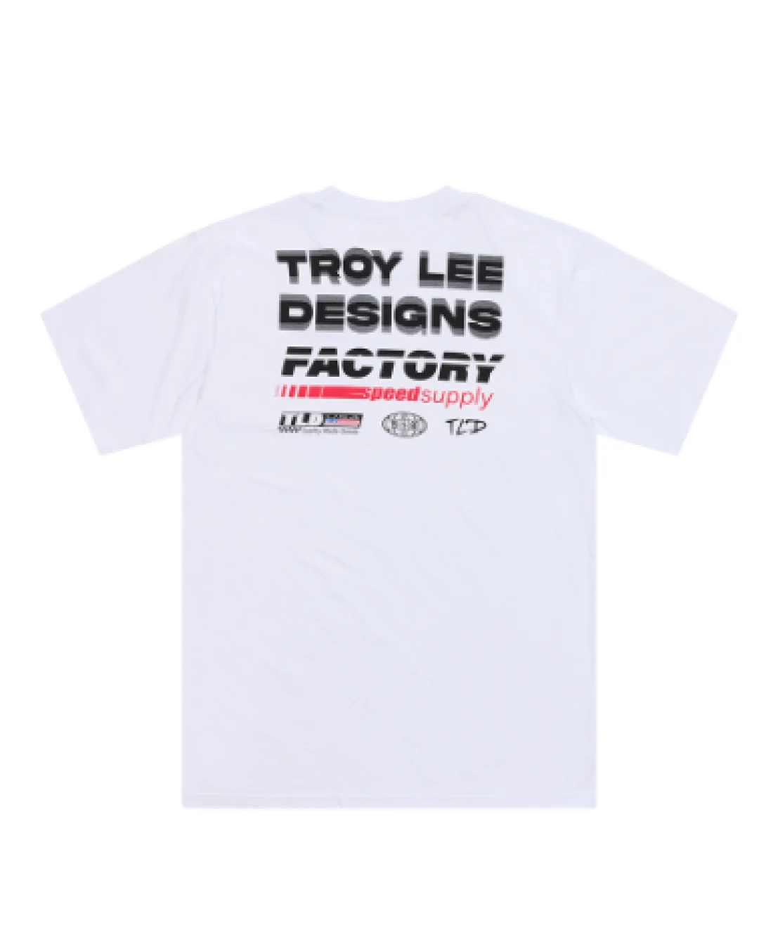 Тениска TROY LEE DESIGNS Factory - White
