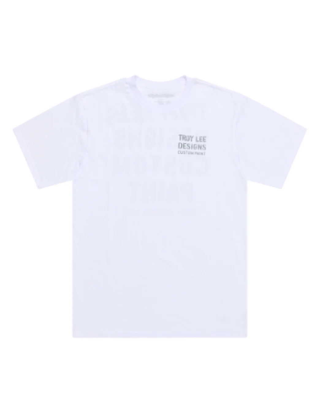 Тениска TROY LEE DESIGNS Paint Shop - White
