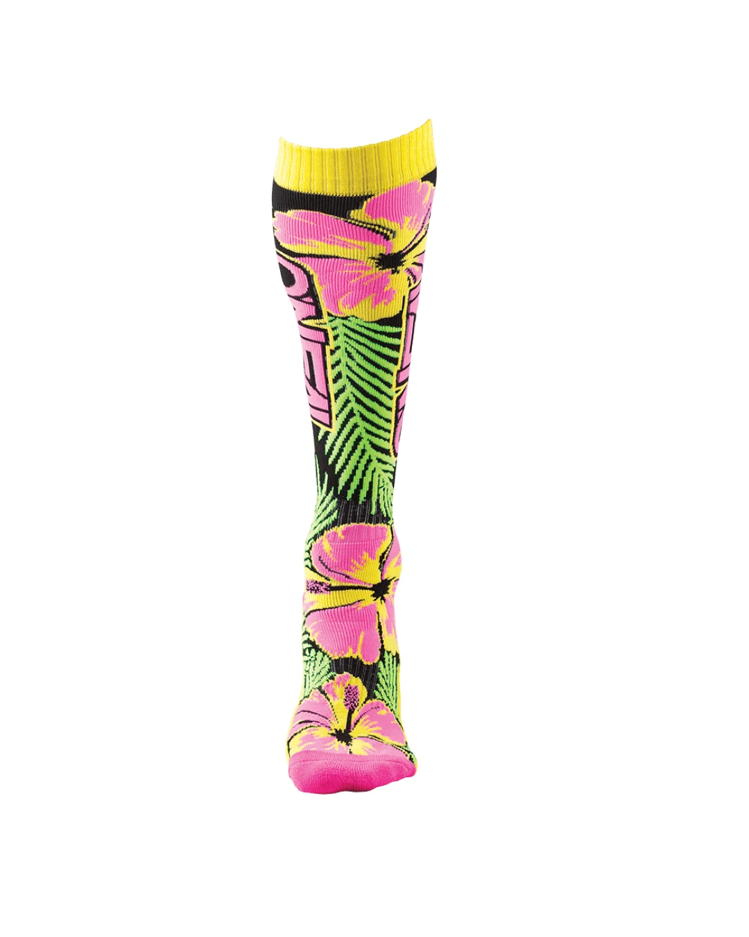 Термо чорапи O'NEAL PRO MX ISLAND pink/green/yellow