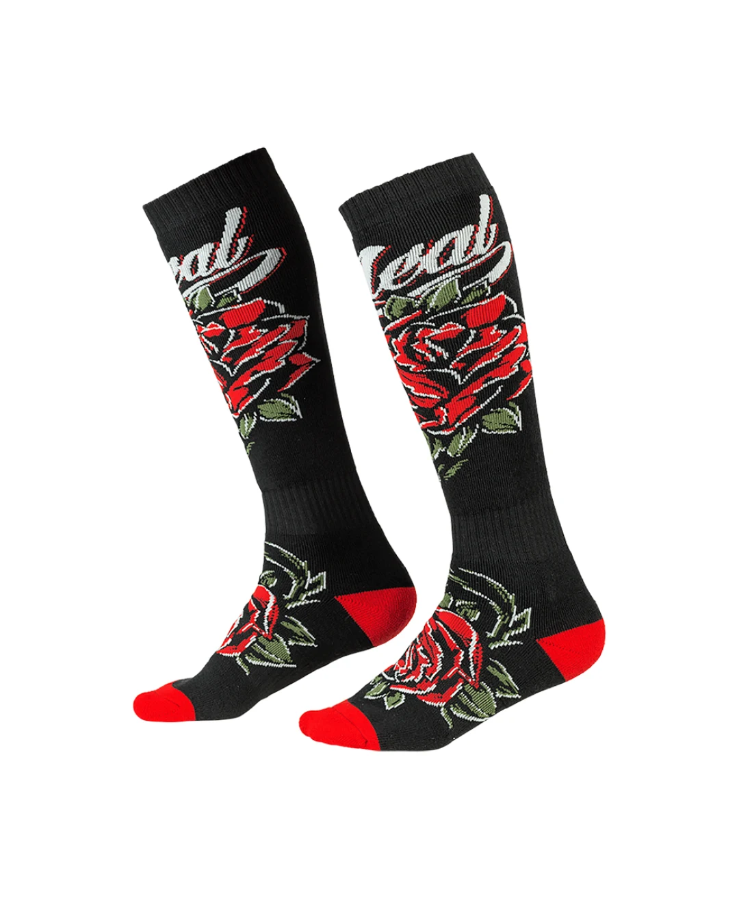 Термо чорапи O'NEAL PRO MX ROSES BLACK/RED