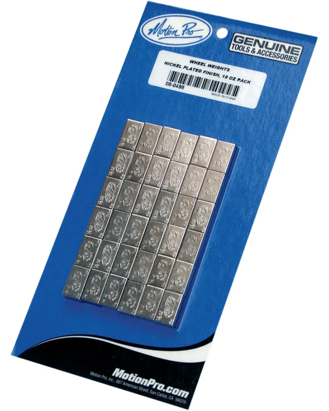 Тежести за капли MOTION PRO WEIGHT WH NICKEL 18OZ BX 7,09 g (1/4 oz)