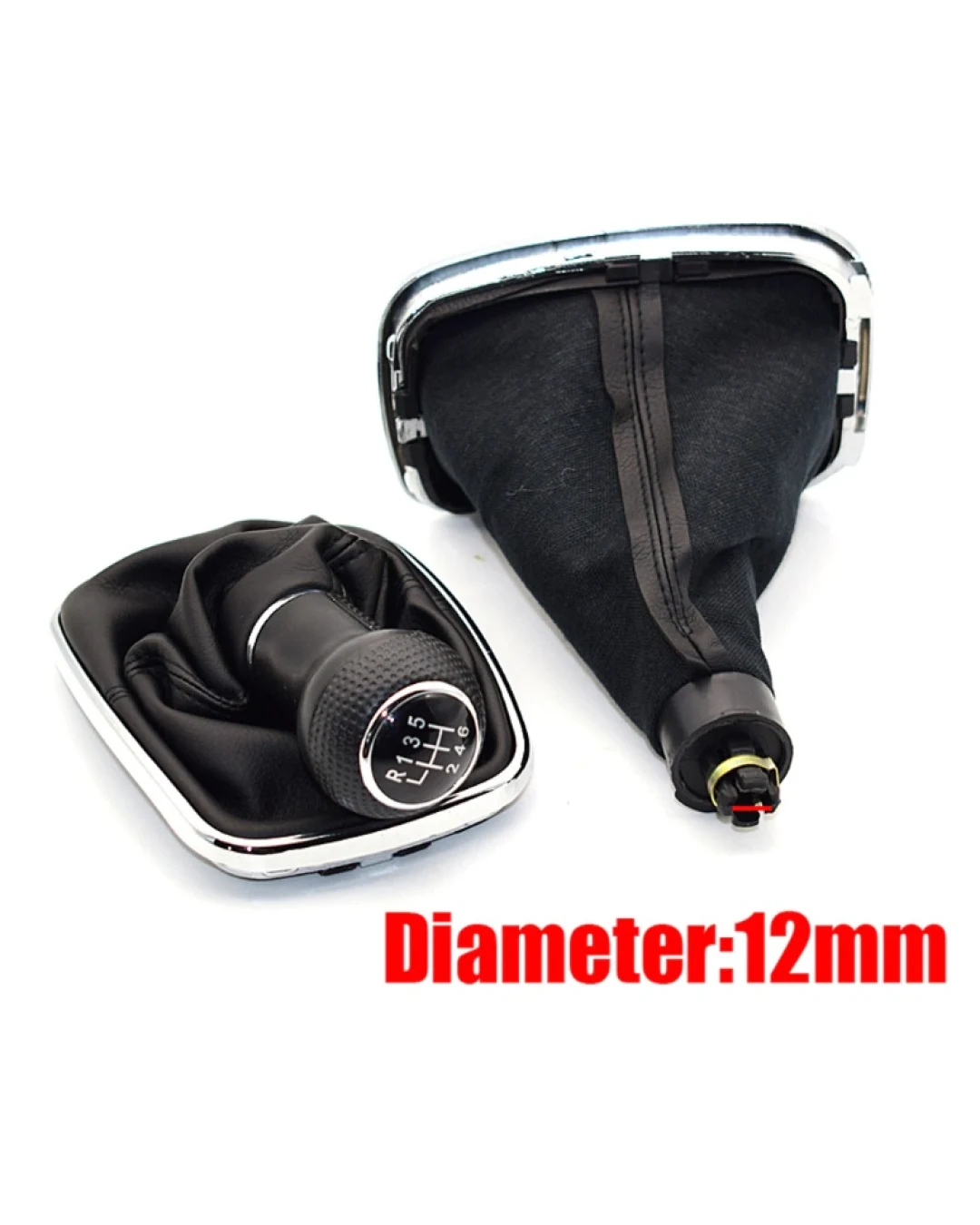 Tопка Скоростен Лост Маншон Кожен Кожух За Golf 4 Bora Jetta 6 Скорости + Задна