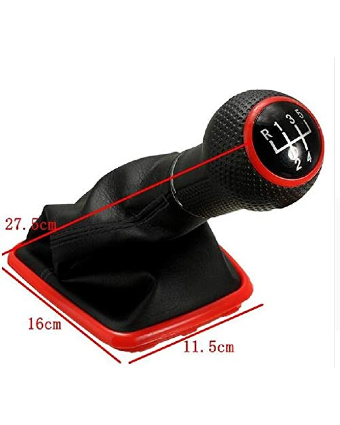 Tопка Скоростен Лост С Маншон Кожен Кожух За Голф Golf 4 Bora Червена